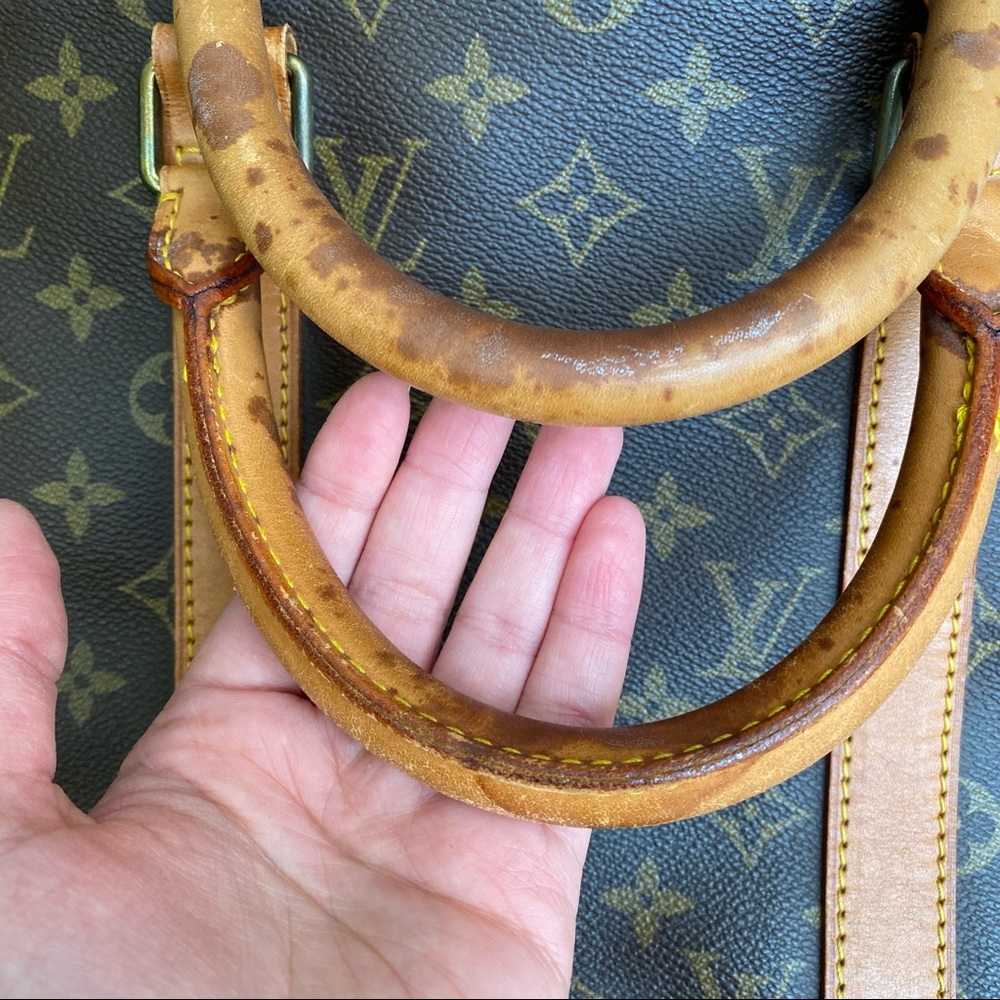 Vintage Louis Vuitton LV Boston Keepall Bandouliere 50 Monogram Duffle VI1921 - Picture 3 of 15